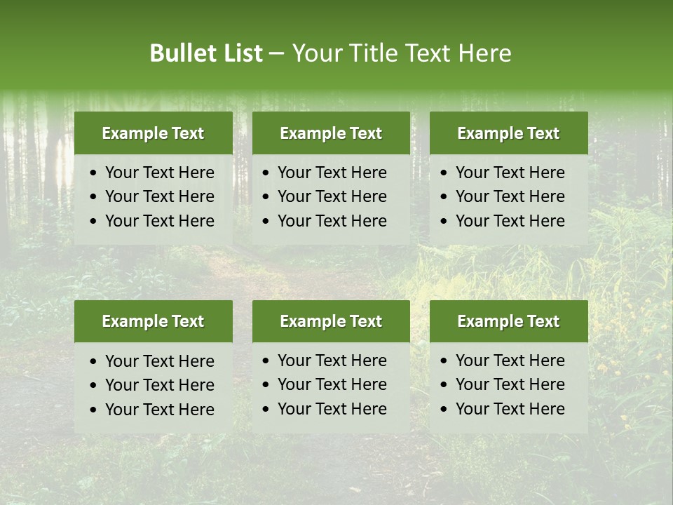 Light Beautiful Sunset PowerPoint Template