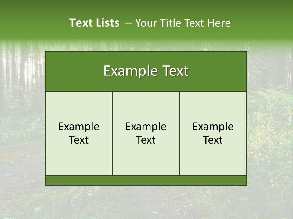 Light Beautiful Sunset PowerPoint Template