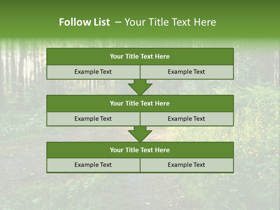 Light Beautiful Sunset PowerPoint Template