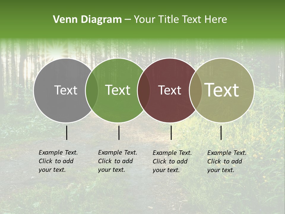 Light Beautiful Sunset PowerPoint Template