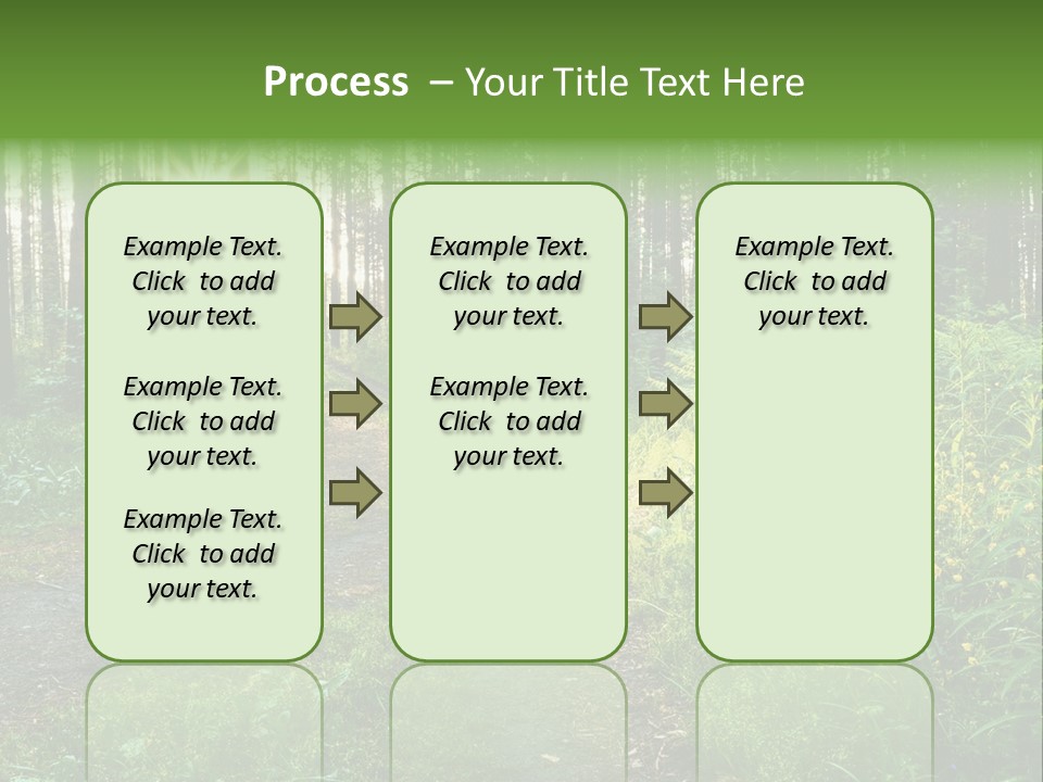 Light Beautiful Sunset PowerPoint Template