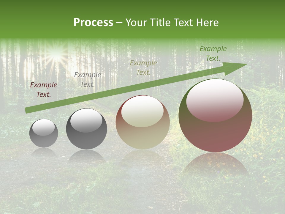 Light Beautiful Sunset PowerPoint Template