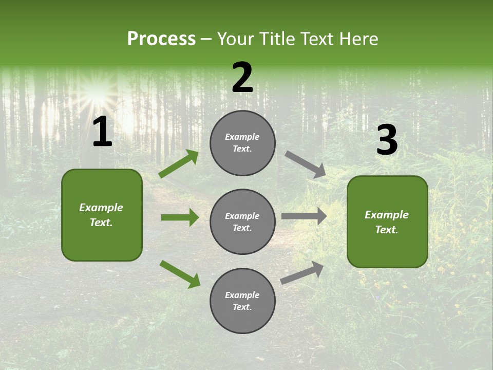Light Beautiful Sunset PowerPoint Template