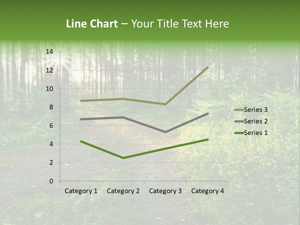 Light Beautiful Sunset PowerPoint Template