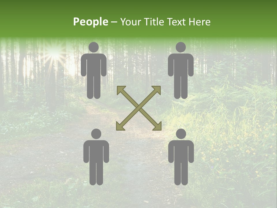 Light Beautiful Sunset PowerPoint Template