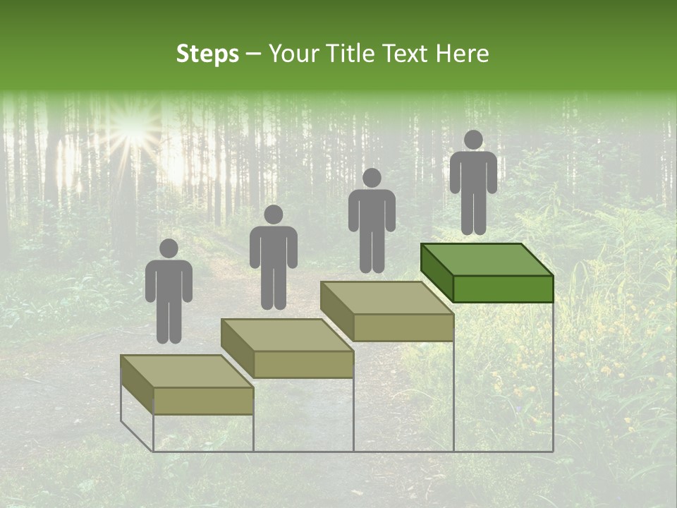 Light Beautiful Sunset PowerPoint Template