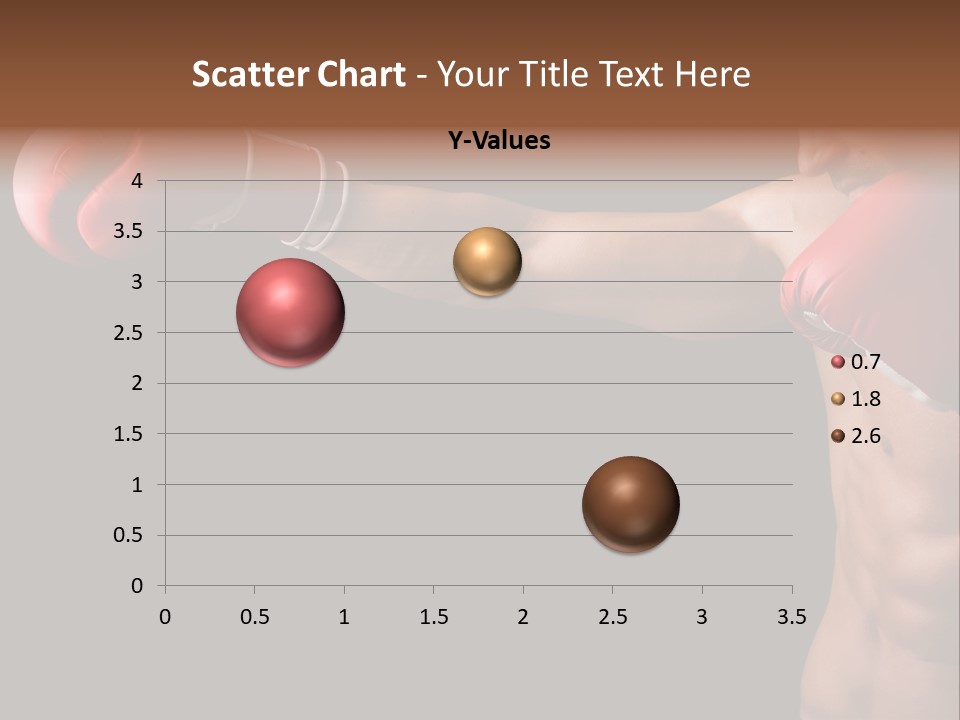 Caucasian Gloves Training PowerPoint Template