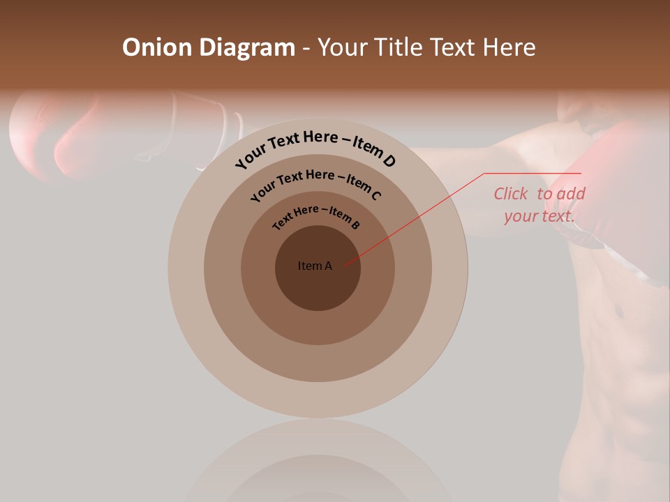 Caucasian Gloves Training PowerPoint Template