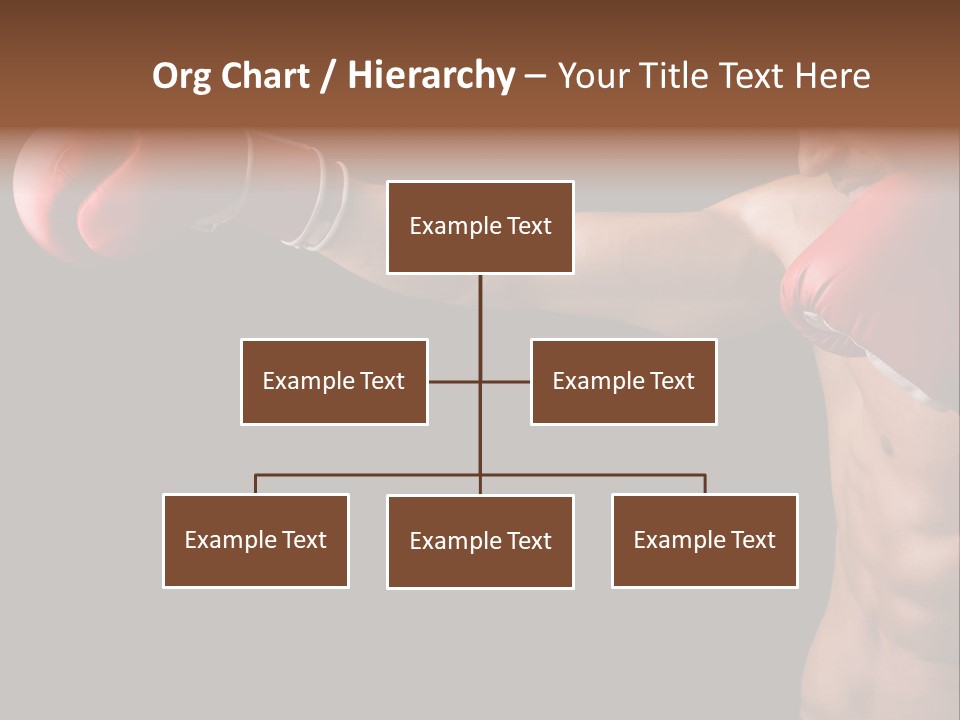 Caucasian Gloves Training PowerPoint Template