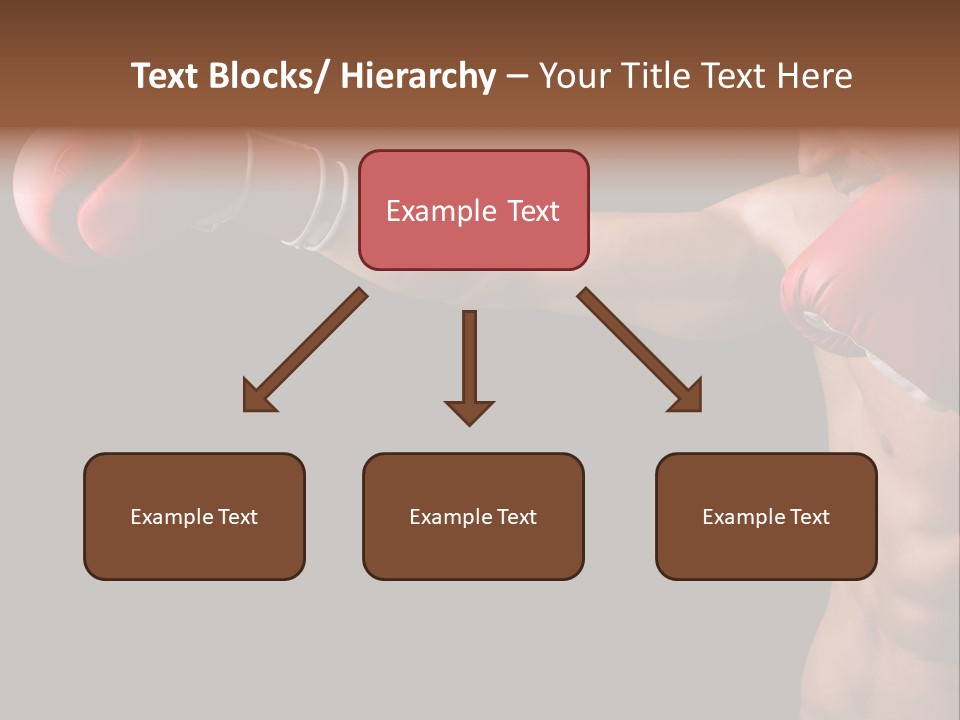 Caucasian Gloves Training PowerPoint Template