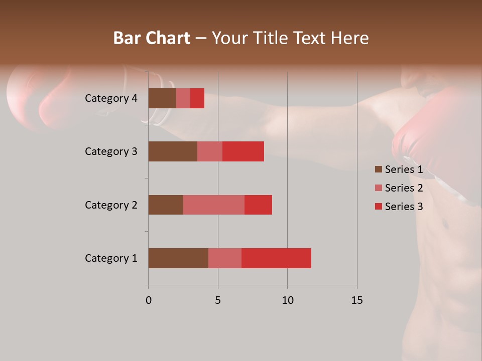 Caucasian Gloves Training PowerPoint Template