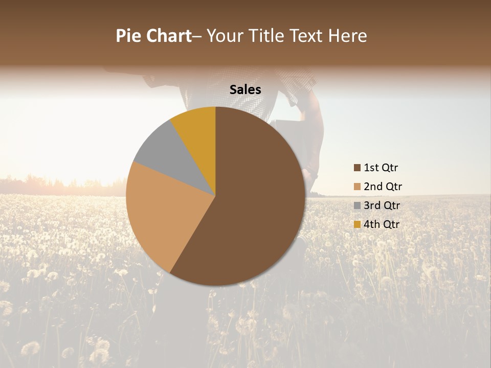 Active Field Flower PowerPoint Template