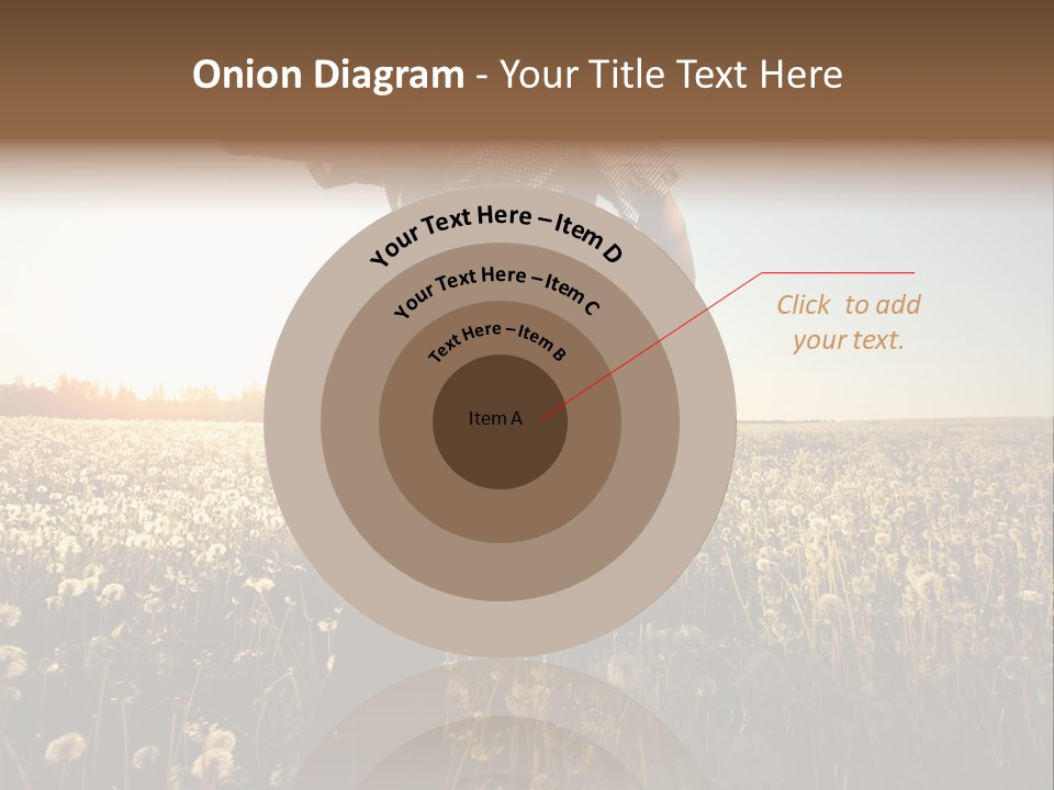 Active Field Flower PowerPoint Template