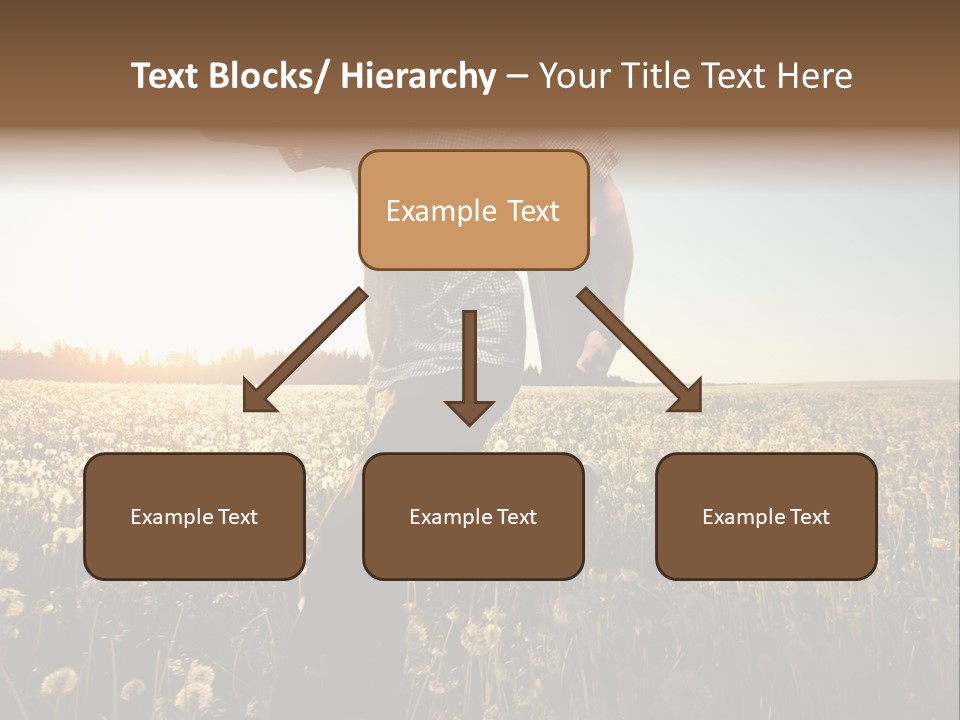 Active Field Flower PowerPoint Template