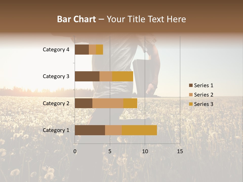 Active Field Flower PowerPoint Template