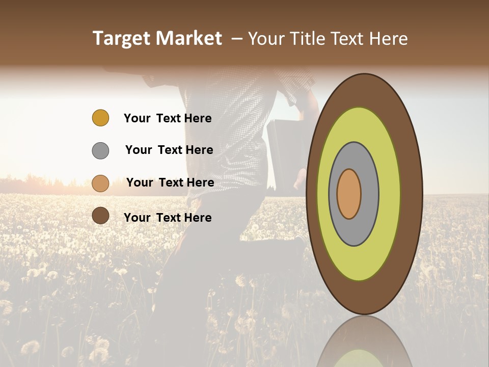 Active Field Flower PowerPoint Template