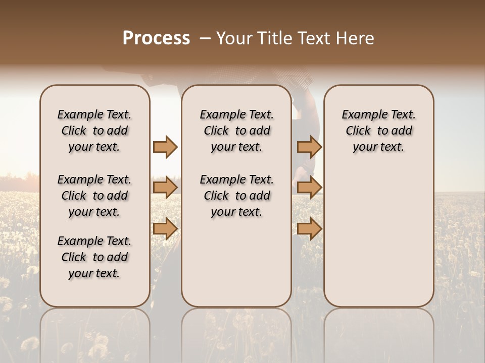 Active Field Flower PowerPoint Template