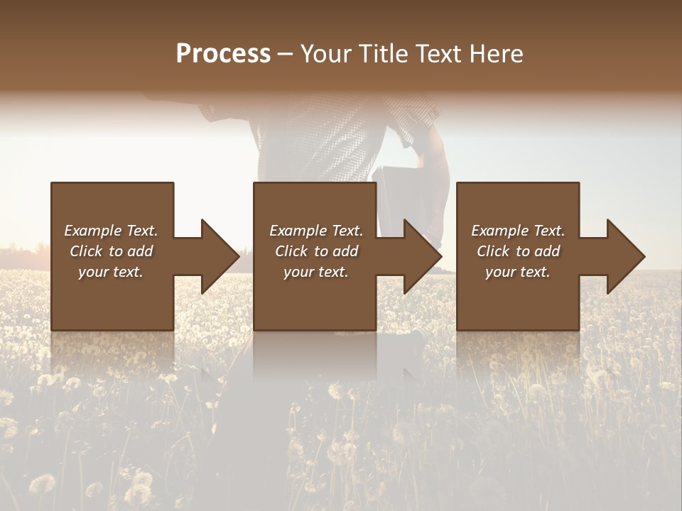 Active Field Flower PowerPoint Template