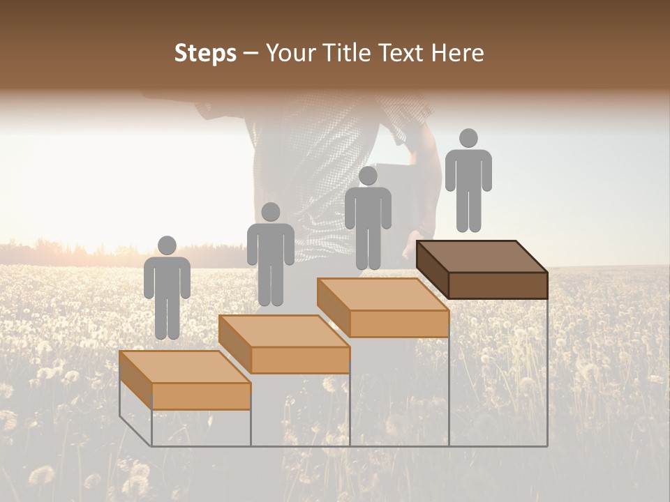 Active Field Flower PowerPoint Template