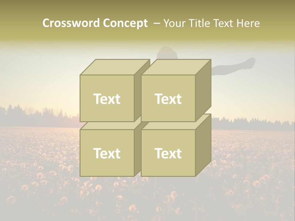 Environment Smile Vacation PowerPoint Template
