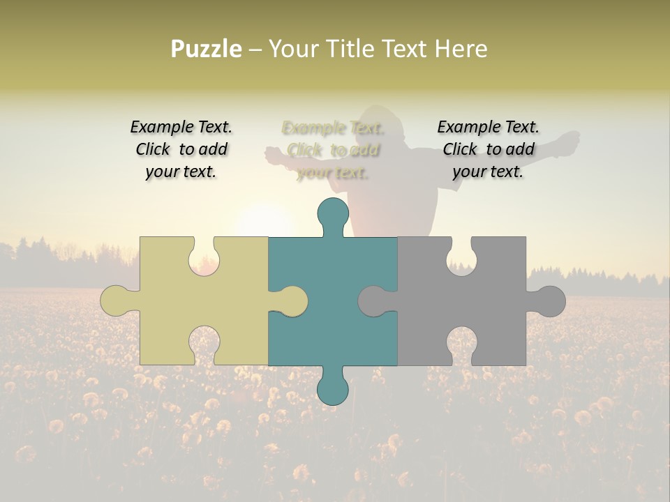 Environment Smile Vacation PowerPoint Template