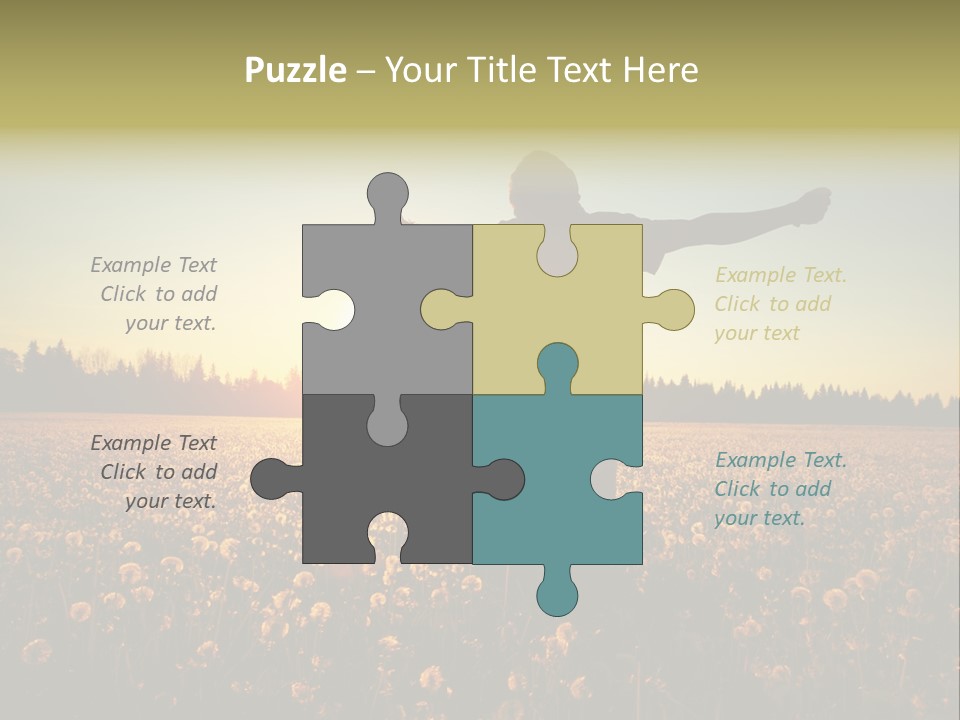 Environment Smile Vacation PowerPoint Template