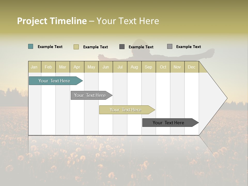 Environment Smile Vacation PowerPoint Template