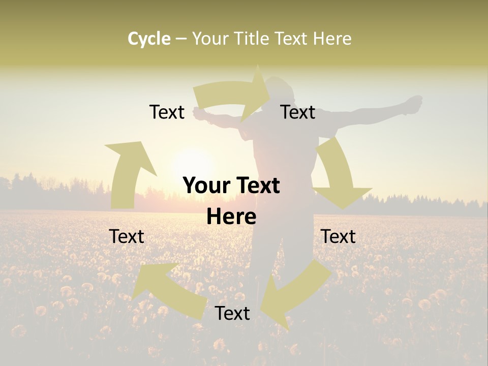 Environment Smile Vacation PowerPoint Template