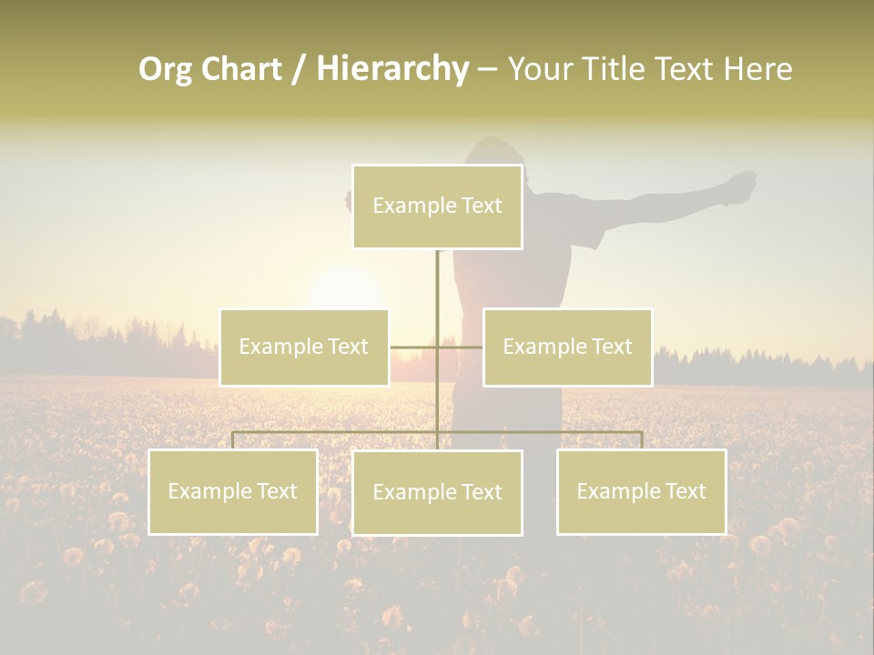 Environment Smile Vacation PowerPoint Template