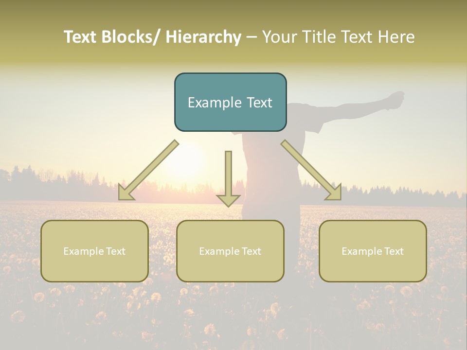 Environment Smile Vacation PowerPoint Template