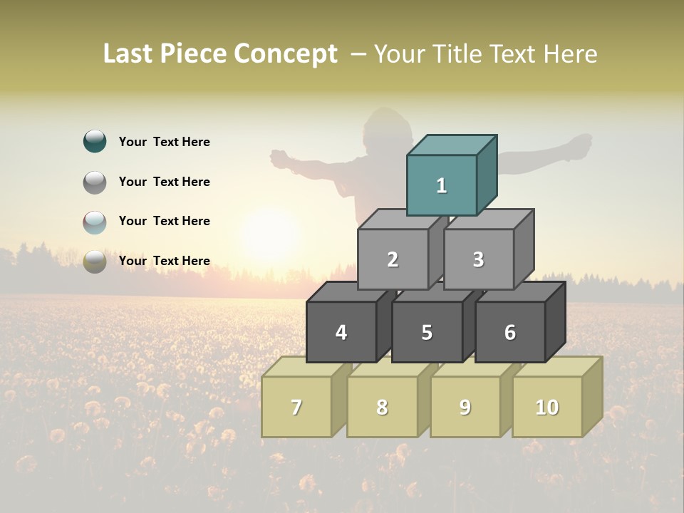 Environment Smile Vacation PowerPoint Template