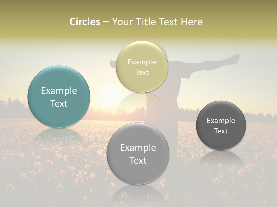 Environment Smile Vacation PowerPoint Template