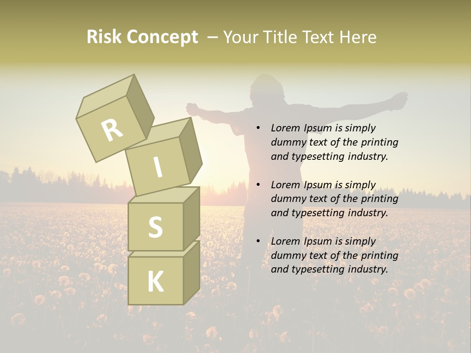 Environment Smile Vacation PowerPoint Template