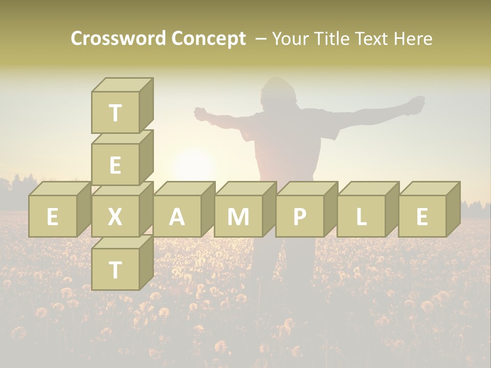 Environment Smile Vacation PowerPoint Template