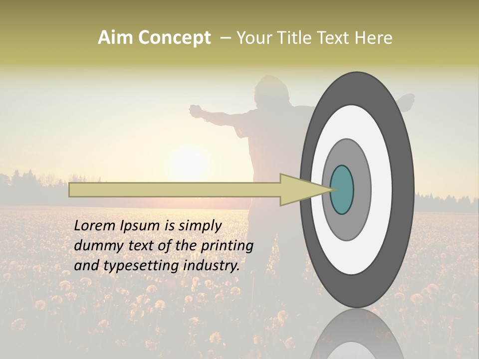 Environment Smile Vacation PowerPoint Template