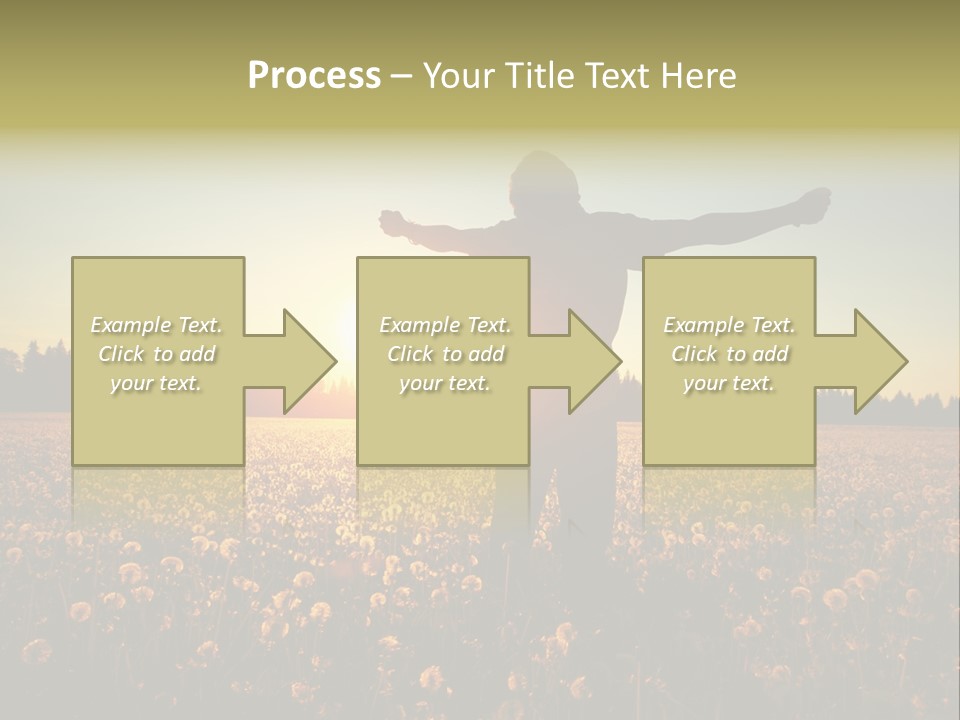 Environment Smile Vacation PowerPoint Template