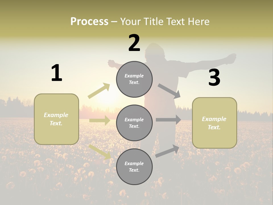 Environment Smile Vacation PowerPoint Template