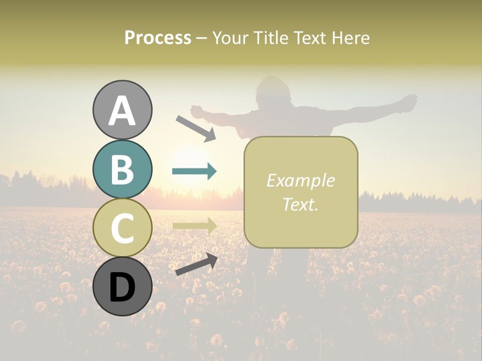 Environment Smile Vacation PowerPoint Template