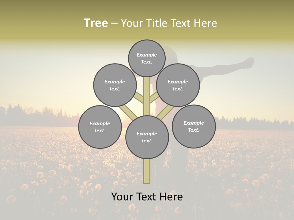 Environment Smile Vacation PowerPoint Template