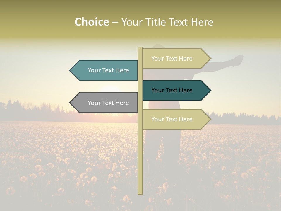 Environment Smile Vacation PowerPoint Template