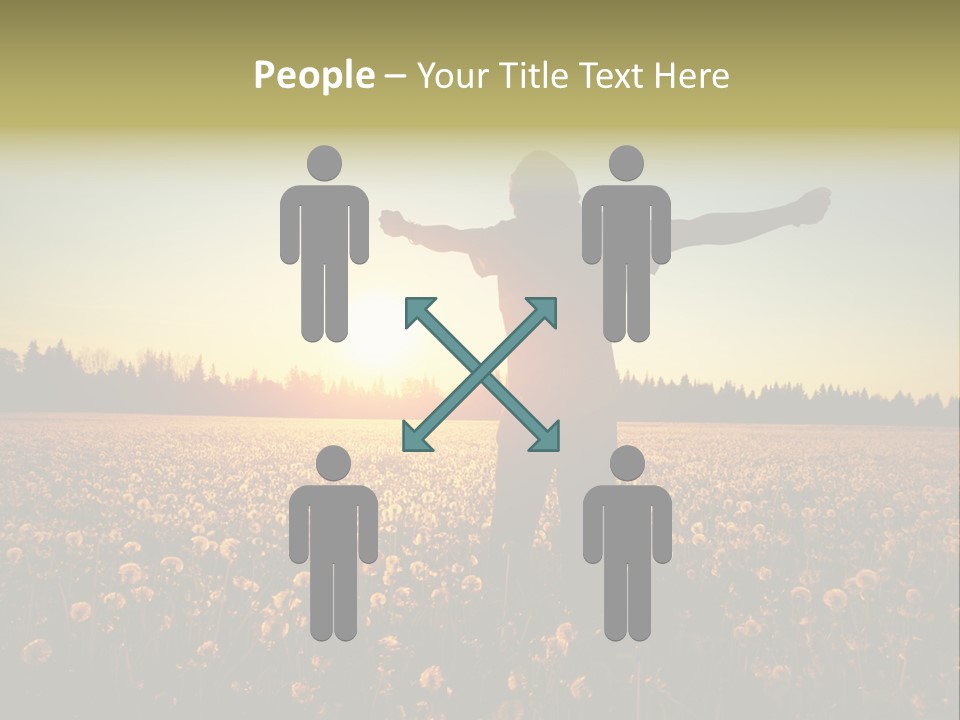 Environment Smile Vacation PowerPoint Template