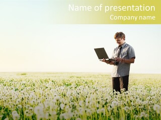 Landscape Freedom Executive PowerPoint Template