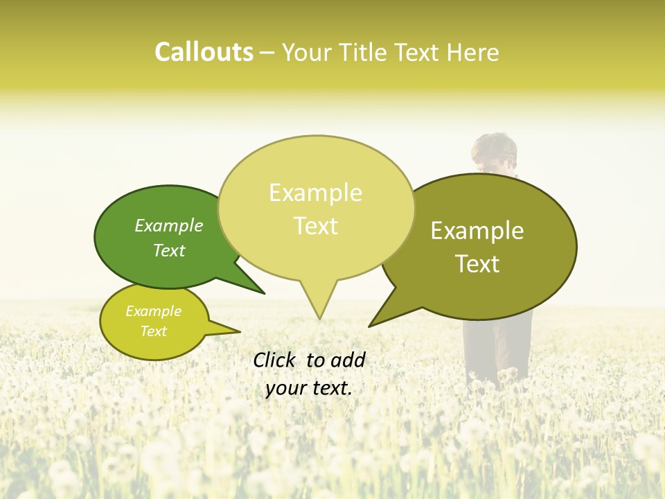 Landscape Freedom Executive PowerPoint Template