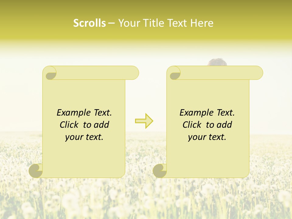 Landscape Freedom Executive PowerPoint Template