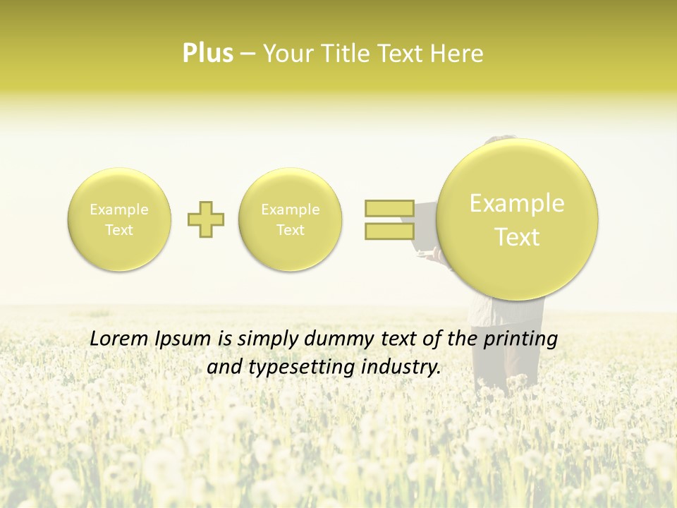 Landscape Freedom Executive PowerPoint Template