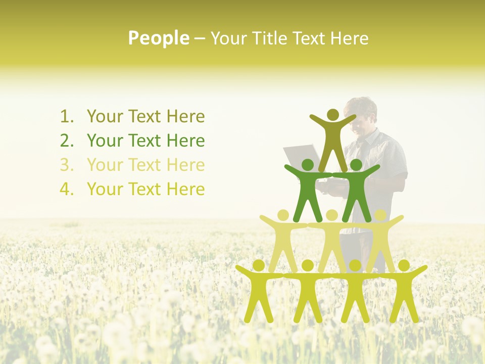 Landscape Freedom Executive PowerPoint Template