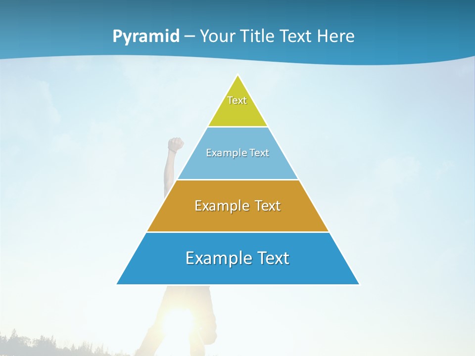 Speed Standing Blue PowerPoint Template