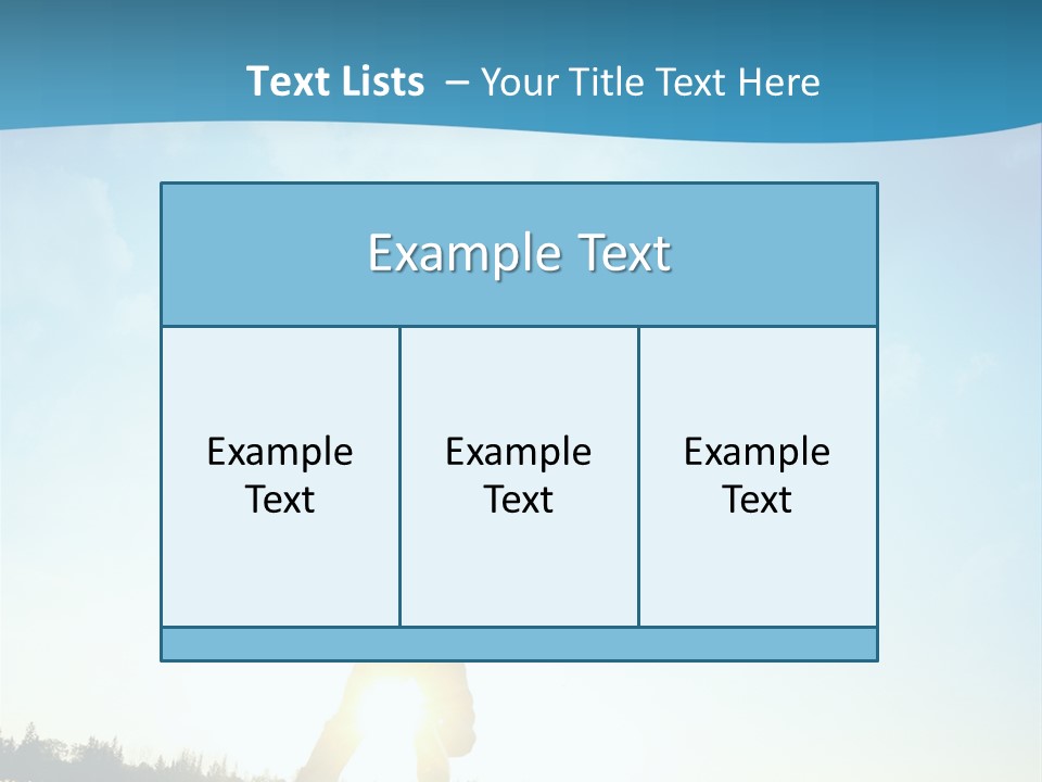 Speed Standing Blue PowerPoint Template