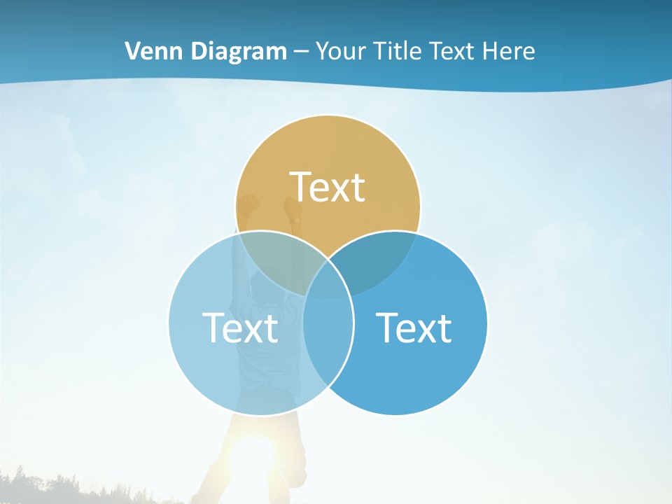 Speed Standing Blue PowerPoint Template