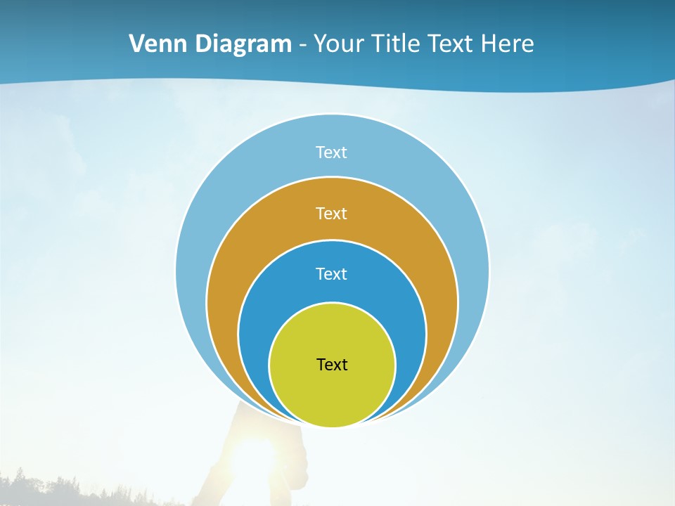 Speed Standing Blue PowerPoint Template